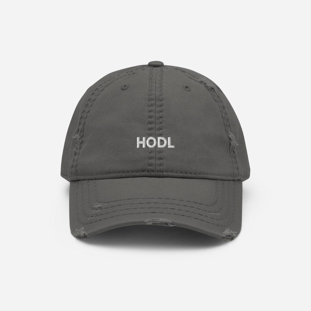 Grey Hodl Hat