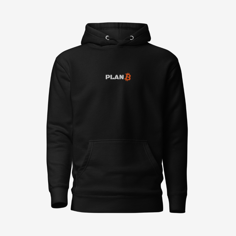 PlanB Bitcoin Hoodie Black