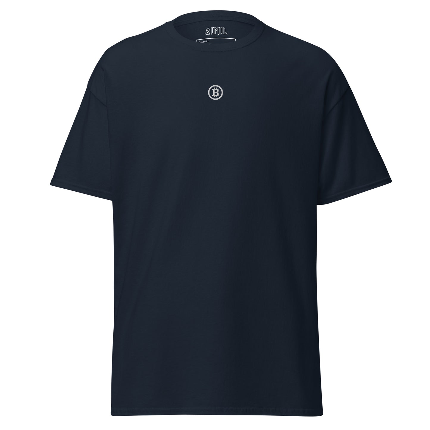 Bitcoin Emblem T-shirt Navy