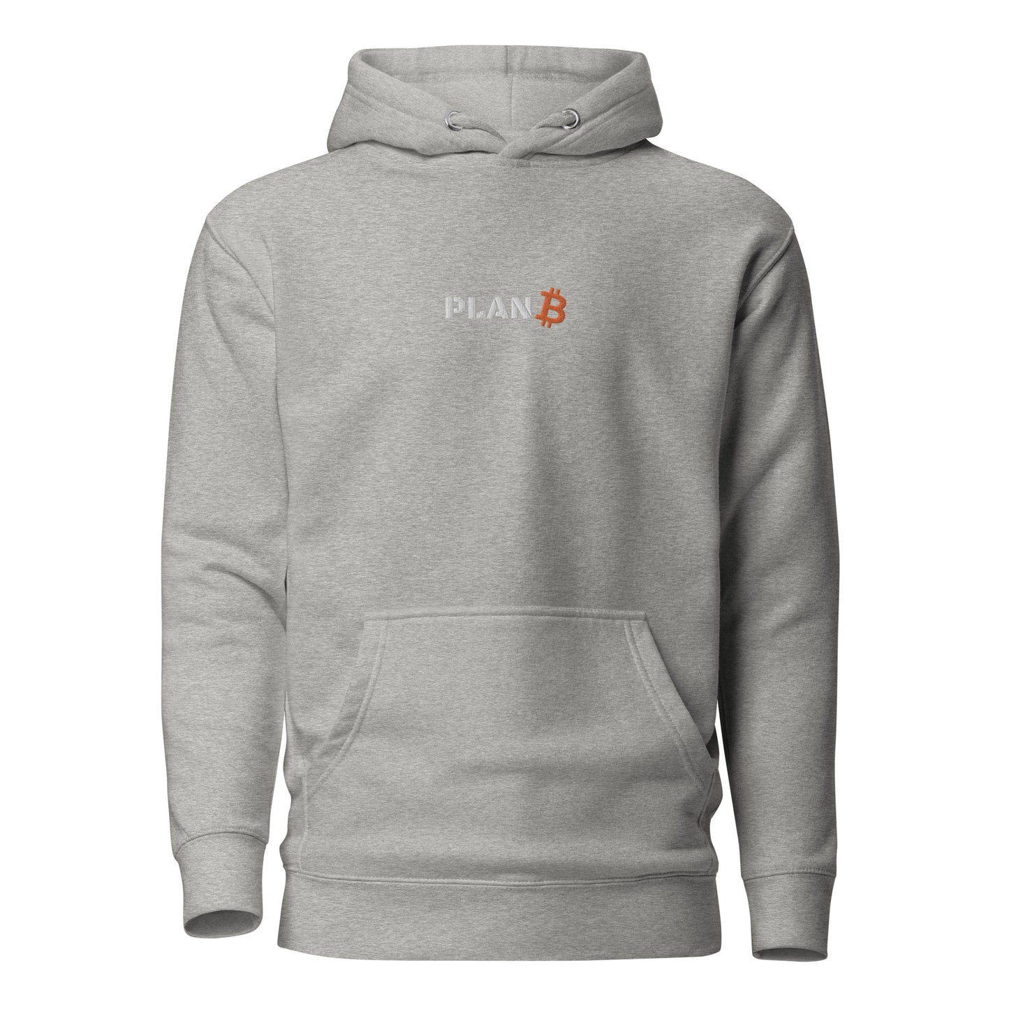 PlanB Bitcoin Hoodie Light Grey