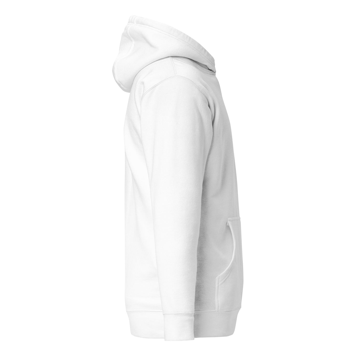 Classic Bitcoin Hoodie white with Black Bitcoin logo