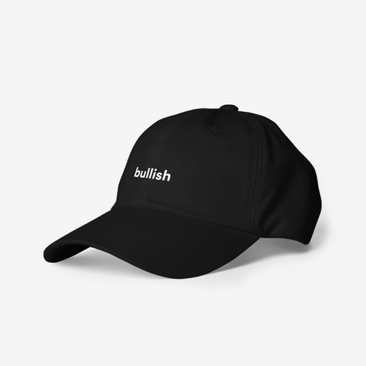 Bullish dad hat black