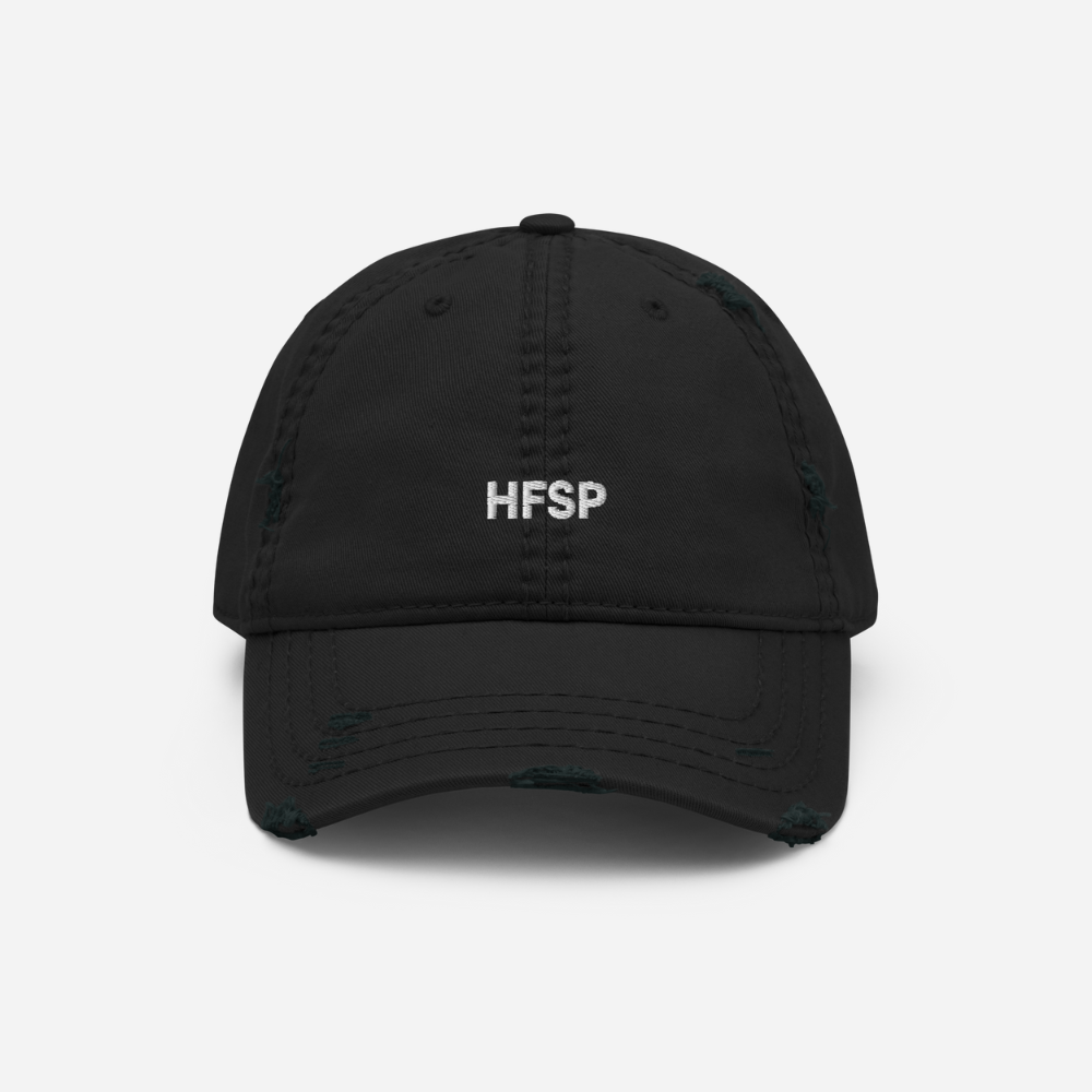 Have Fun Staying Poor Hat Black Front