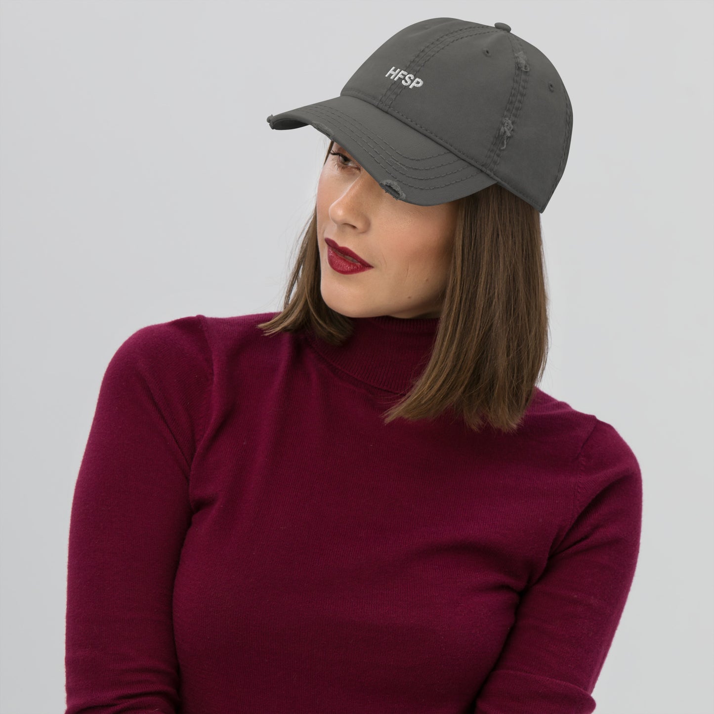 Have Fun Staying Poor Hat Grey Model