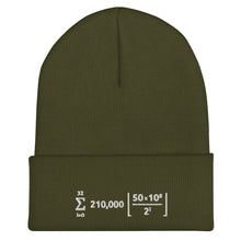 Load image into Gallery viewer, Bitcoin Formula Beanie
