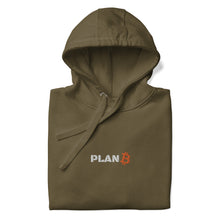 Load image into Gallery viewer, PlanB Bitcoin Hoodie Military Green
