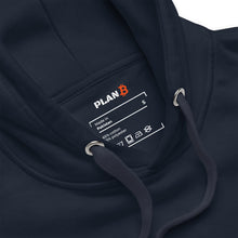 Load image into Gallery viewer, PlanB Bitcoin Hoodie Navy Blue

