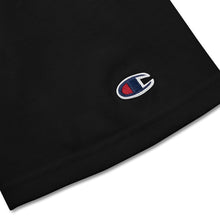 Load image into Gallery viewer, PlanB Champion t-shirt black with embroiderd PlanB logo
